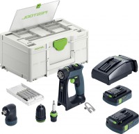 Festool 576886 Cordless Drill CXS 18 C 3,0-Set